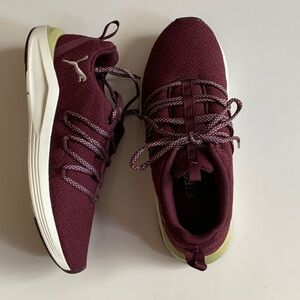 PUMA Burgundy Athletic Sneakers US Size: 7.5 EUR:38